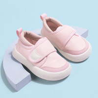 Nouvelles Chaussures de Sport Respirantes en Maille pour Enfants, Modèle Printemps, Adhérentes, Décontractées, Garçons et Filles, Semelle Souple en TPR