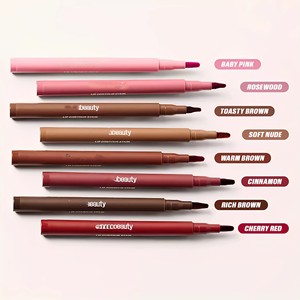 <span class=keywords><strong>Crayon</strong></span> à lèvres Hu Base Makeup Beauty Waterproof, longue tenue 12 heures, douze couleurs, taille standard - Product Image 2