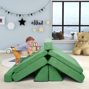Canapé modulaire en blocs de construction pour enfants, combinaison château de jeu, haute résilience, compressible, pour enfants de 3 ans et plus - Product Image 3