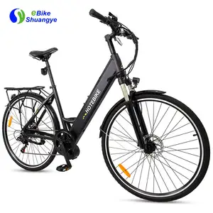36v 250w bafangM200ミッドドライブモーター電動自転車2628インチシティ電動自転車大人/電動自転車ミッドドライブ
