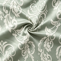 Tissu Jacquard Brocart 100% Polyester Teint et Texturé, Respirant, Anti-Boulochage, Élégant, de Qualité Moyenne, Écologique, Vente Directe Usine