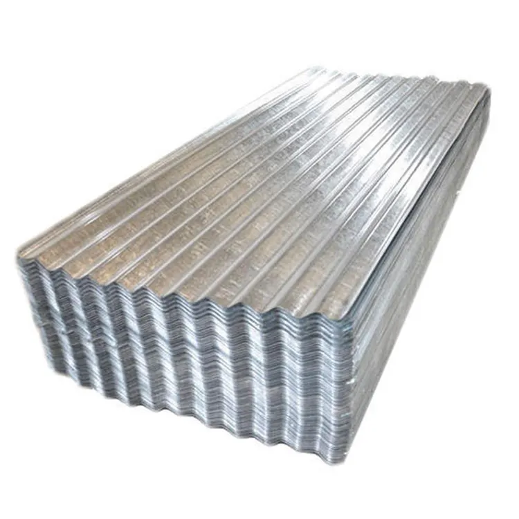 Lámina de acero galvanizado de calibre 14 para techos de Metal corrugado