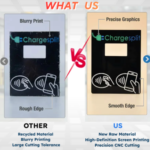 לוח בקרה מותאם אישית פוליקרבונט לוח תווית nameplay מדבקות גרפיות עבור תוויות אריזה אלקטרוניות - Product Image 4