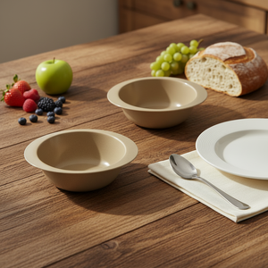 Juego <span class=keywords><strong>de</strong></span> Vajilla Ecológica <span class=keywords><strong>de</strong></span> Cerámica <span class=keywords><strong>de</strong></span> Grado Alimenticio con Diseño <span class=keywords><strong>de</strong></span> Cáscara <span class=keywords><strong>de</strong></span> Arroz, Tazones para Sopa para Niños en Caja <span class=keywords><strong>de</strong></span> Regalo - Product Image 4