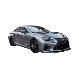 Nouvel ensemble de carrosserie auto-adhésif en fibre de carbone RCF avec accessoires : lèvre avant, diffuseur, spoiler, jupes latérales et capot - Product Image 1