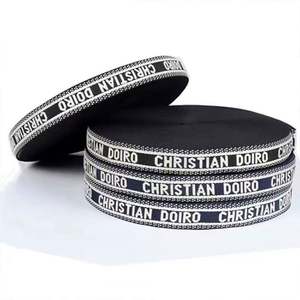 Cinta Elástica de Nailon de 2 Pulgadas con Logotipo Personalizado de Fábrica Yusen, Estampado Jacquard en Relieve, para Correas, Ecológica, Calidad 50 - Product Image 5