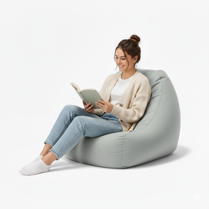 Inflatable शिविर सोफा पोर्टेबल झटका एकीकृत पंप यात्रा अनुकूल डिजाइन के साथ आरामदायक आउटडोर एयर लाउजर - Product Image 1