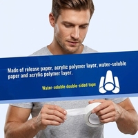 Ruban adhésif soluble dans l'eau pour salles blanches, solution à dissolution rapide, emballage durable, sans résidus