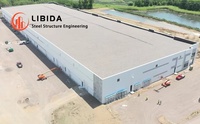Edificio per Stoccaggio a Freddo Economico e Ben Isolato per Distribuzione Regionale di Prodotti da Forno Surgelati, Strutture in Acciaio