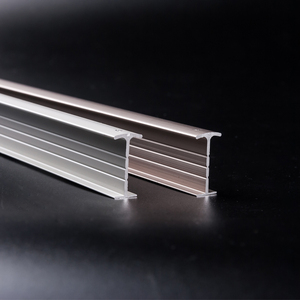 IKSUN di alta qualità in alluminio metallo flessibile flessibile tenda finestra pista <span class=keywords><strong>doppio</strong></span> Set accessori per ospedale - Product Image 5