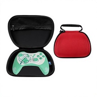 Boîte de rangement portable pour manette PS4/PS5 en EVA imperméable et durable avec fermeture éclair, antichoc, anti-chute, anti-poussière