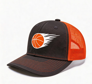 Wholesale High Quality Mesh 112 Grey Mesh Trucker Caps Custom Hats With Custom logo - Product Image 5