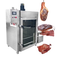 Machine à fumée pour saucisses, poisson-chat, viande, four solaire, porc, tout petit Type, gaz automatique, fumeur de jambes de dinde