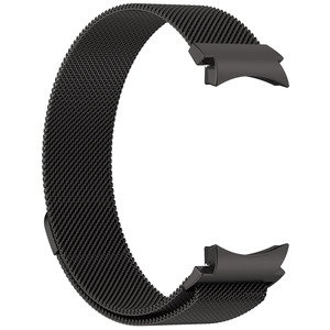 Ajuste rápido de acero inoxidable Milanese No Gaps Band para <span class=keywords><strong>Samsung</strong></span> <span class=keywords><strong>Galaxy</strong></span> <span class=keywords><strong>Watch</strong></span> 7 6 5 <span class=keywords><strong>4</strong></span> Classic 5Pro Correa de metal de bucle magnético - Product Image 3