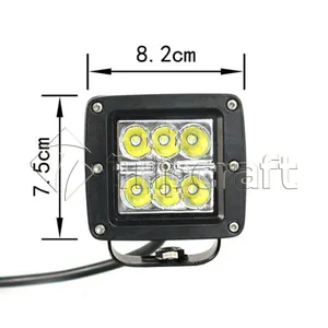 18w 3 inch factory wholesale led work light with 2 years warranty