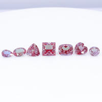 Pierre précieuse Alexandrite de laboratoire de haute qualité coupe émeraude 1ct 2ct 3ct pierre précieuse fabriquée en laboratoire pour bijoux