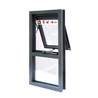Ventanas AS2047, Estándar Australiano, Ventanas de Aluminio con Marco, Doble Acristalamiento, Ventanas Comerciales de Aluminio con Doble Acristalamiento para Hotel