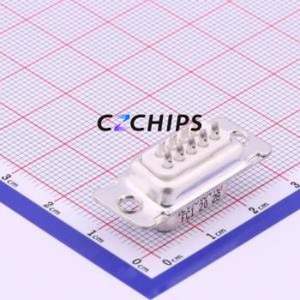 DE09S064TLF D-Sub/VGA Connector Connector ( Gender: Female )( Total Number of PINs: 9P )( Mounting Type: Solder Wire Type ) - Product Image 1