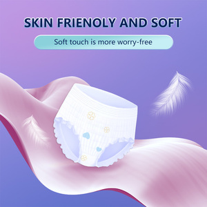Culottes menstruelles jetables <span class=keywords><strong>ultra</strong></span>-fines pour les règles |   Sous-vêtements hygiéniques anti-fuites pour la nuit, forte absorption, pulpe de cellulose - Product Image 3