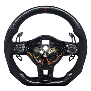 Nuevo Volante Deportivo de Fibra de Carbono y Gamuza para Volkswagen Golf 6ª Generación GTI - Product Image 1
