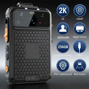 กล้องติดตัวแบบแอนดรอยด์ 12 4G พร้อม PTT บลูทูธ โปรเซสเซอร์แบบ Octa Core และการบันทึกวิดีโอความคมชัดสูงสำหรับตำรวจ - Product Image 1