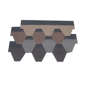 12 Colors Fiberglass Asphalt Roofing Shingles Best Asphalt Building Materials Supplier