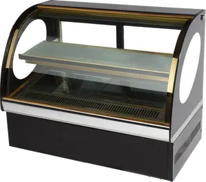 Fırın vitrin pasta ekran küçük sıcak pasta ekran tezgah buzdolabı küçük ekran buzdolabı WGAS-855
