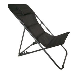 Cadeira Dobrável de Aço com Design Moderno para Exterior, Portátil, Sem Braços, para <span class=keywords><strong>Camping</strong></span>, Pesca, Piquenique e Praia com Almofada - Product Image 2