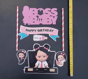 Boss Baby tema <span class=keywords><strong>pastel</strong></span> <span class=keywords><strong>decoración</strong></span> hombres y mujeres al por mayor nuevos toppers <span class=keywords><strong>de</strong></span> <span class=keywords><strong>decoración</strong></span> <span class=keywords><strong>de</strong></span> pasteles - Product Image 3