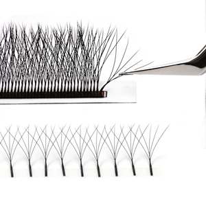 Cheap <strong>Price</strong> 5d W Shape 0.07mm Eyelash Extensions Russian Premade Fans Volume <strong>Lashes</strong> 3d 4d 5d Clover W Eyelashes <strong>Lash</strong> Extensions - Product Image 5