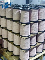 Alambre Litz cubierto de seda trenzado de grado 155 personalizado HLUSTC UEW para bobinas de carga inalámbrica de alta frecuencia automotriz | RoHS REACH