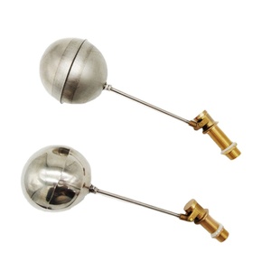 Lirlee Chất lượng cao thép không gỉ nam chủ đề nổi điều chỉnh Brass bóng <span class=keywords><strong>Float</strong></span> van cho bể nước bơm - Product Image 2