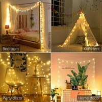 Preis Halloween Dekoration Led String Light 20led Hot Sale Fairy Star Lichter Weihnachten Led String Batterie betriebene Lichterketten