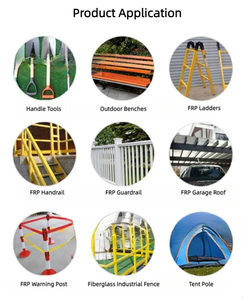 Haoli cường độ cao đàn hồi rắn sợi thủy tinh que chống ăn mòn FRP cực linh hoạt và tùy chỉnh-cho các ứng dụng khác nhau - Product Image 4