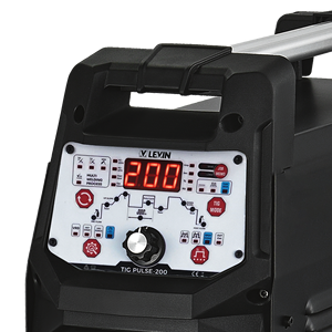 LEVIN Easytig-200 200A DC Pulse <span class=keywords><strong>TIG</strong></span> Welder 2-en-1 MMA ARC Inverter Welding Machine Portable avec écran LCD pour le travail des métaux - Product Image 1