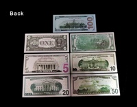 Nouvelle collection de billets de banque européens en argent, style anime, plaqués argent, étanches, en métal, de 5, 10, 20, 50, 100, 200, 500, 1000 USD