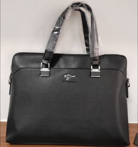 Sacs à ordinateur portables de luxe en cuir PU pour hommes, sacs à bandoulière modernes et élégants, nouveau modèle, 14 pouces, pour le bureau, vente en gros sur le marché - Product Image 3