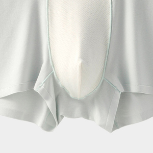 Calzoncillos bóxer para hombre modal de marca con logotipo personalizado, calzoncillos bóxer de pierna corta sin costuras de calidad superior para hombre, ropa interior para hombre - Product Image 2