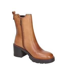 Stivaletti da Donna Carmela Color Cammello 161902 con Tacco Grosso alla Moda - Product Image 5