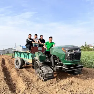 YS Factory wholesale small crawler tractor 50hp 25hp diesel mini crawler tractor agriculture
