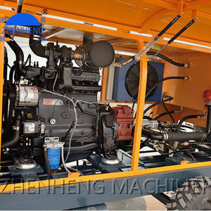 ディーゼルコンクリートトレーラーポンプ 80m3/h 高圧油圧セメント輸送ポンプ 建築工事用 - Product Image 5