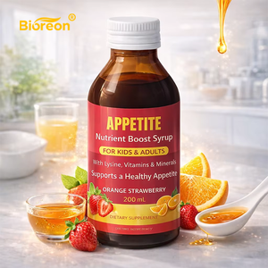 Jarabe <span class=keywords><strong>para</strong></span> Estimular el Apetito de Marca Privada <span class=keywords><strong>para</strong></span> <span class=keywords><strong>Adultos</strong></span>, Fórmula Rica en Lisina y Vitaminas, Apoya el Aumento de Peso Saludable, Suministro OEM/ODM - Product Image 1