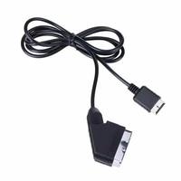 Câble Scart AV RGB de remplacement de 1,8 m pour la connexion PS1 PS2 PS3, cordon de jeu pour console PAL/NTSC