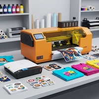Imprimante DTF XP600 Direct to Film 33 cm avec four CMYK W, machine de transfert pour l'impression de t-shirts et de vêtements