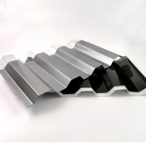 Feuille de polycarbonate en forme de vague grise de bonne transparence de Strashine feuille <span class=keywords><strong>ondulée</strong></span> de PC feuille <span class=keywords><strong>ondulée</strong></span> de polycarbonate - Product Image 3