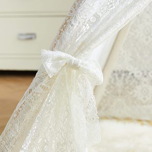 Tốt nhất bán trẻ em Bông chơi lều ren <span class=keywords><strong>teepee</strong></span> lều cho cô gái với đèn - Product Image 3