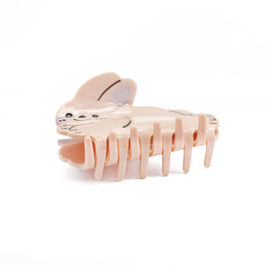 Pinzas de Pelo de Acetato con Forma de Conejo, Estilo Japonés y Coreano, Lindas, Simples y Clásicas, Accesorios para el Cabello de Mujer, Venta al por Mayor. - Product Image 3