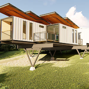 Mini contenedor Modular portátil de 20 pies, paquete plano, diseño desmontable prefabricado para oficina al aire libre, uso en tienda, Panel sándwich - Product Image 6