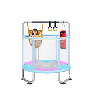 <span class=keywords><strong>Trampoline</strong></span> à cadre souple et sécurisé, adapté aux exercices de <span class=keywords><strong>trampoline</strong></span> en intérieur pour enfants - Product Image 3