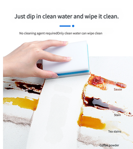 Limpieza del hogar Limpieza multifuncional Limpieza de 3 capas Nano Alta densidad 1.5x Esponja mágica comprimida Borrador de esponja de limpieza de melamina - Product Image 4